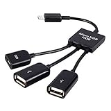 Expand your phone functionality with this USB OTG (USB On the Go) adapter，Este producto está conectado solamente al teléfono, no puede conectar con el ordenador