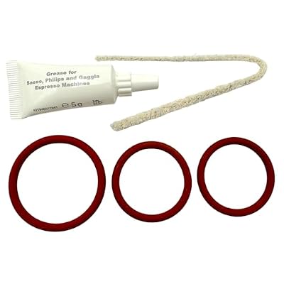 Gaggia 21001683 Bean to Cup Cleaning Service Kit - Lubricating Grease, 2 x o-Ring gaskets and Cleaning Brush
