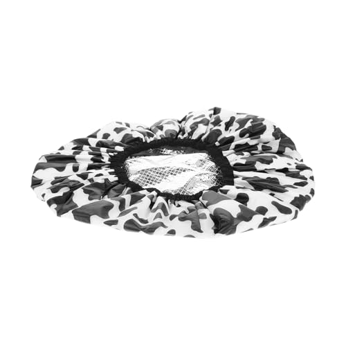 Bonnet de Bain Autochauffant en Aluminium et Satin Imperméable pour Soin Spa