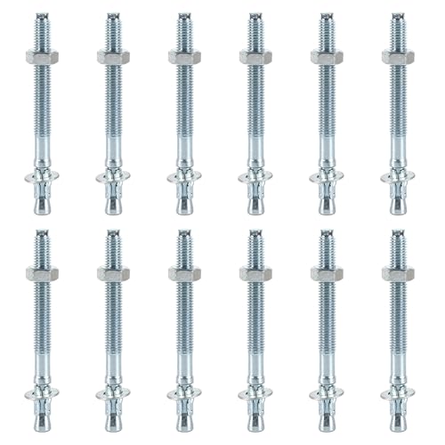 12 Stück Schwerlastdübel, Bolzenanker M10 x120mm...