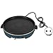 Utensilios Para Hornear Eléctricos Multifuncionales Parrilla Eléctrica Plato De Olla De Cocina Multifuncional Sin Humo Accesorios De Cocina Para Fiestas De Barbacoa (EU 220V)(25.5x29.5x7.5cm)