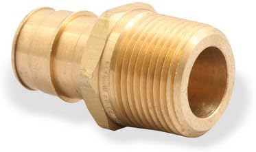 Uponor WirsboLF4521010 ProPEX LF Brass Male Threaded Adapter, 1" PEX x 1" NPT