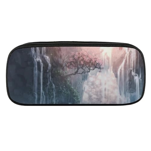 ペンケース 筆箱 大容量 軽量 滝沢 夢幻の森 フエアリー 筆入れ ふでばこ ペンポーチ 多機能 コンパクト シンプル おしゃれ 中小学生 高校生 女の子 男の子