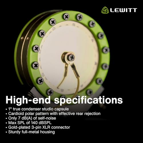 Image of Lewitt LELCT440P LCT 440 Pure Condenser Microphone - Black