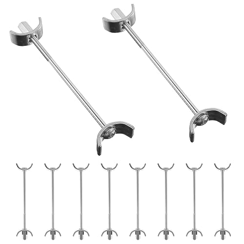 Conector de encimera regulable TOPBATHY en acero galvanizado para unión de escritorios de trabajo