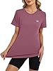 BKRIVE Womens Workout Tops Lightweight UPF 50+ Quick Dry for Hiking Running Shirts (S-3XL) #5