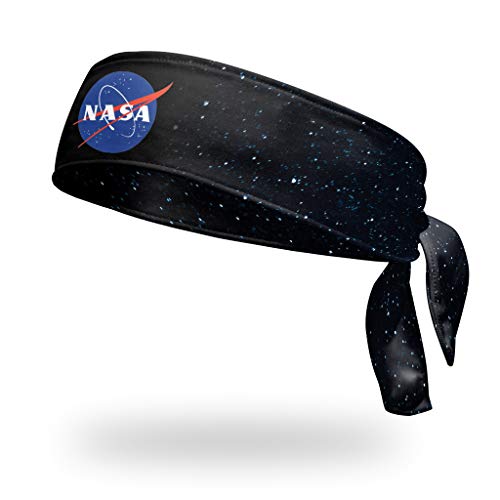 Suddora NASA Tie Headband - Ninja Style Headband for Workout, Sports, and NASA Event Accessories