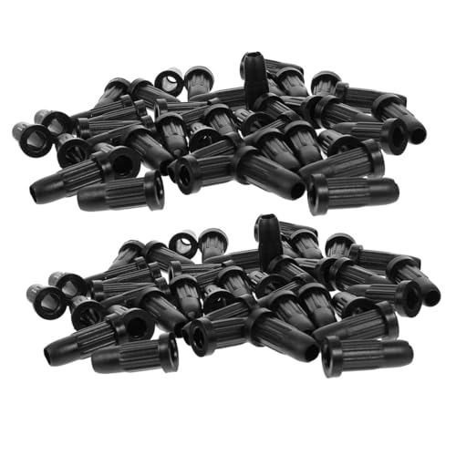 Toddmomy 45 piezas Protector para Ruedas de Silla Unidades Cubiertas de Caucho para Patas de Oficina Fundas Anti-ruido y Antideslizantes para Taburetes Giratorios Accesorios Duraderos para