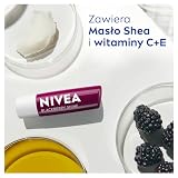 NIVEA Blackberry Shine Pielęgnująca pomadka do ust; 4,8 g
