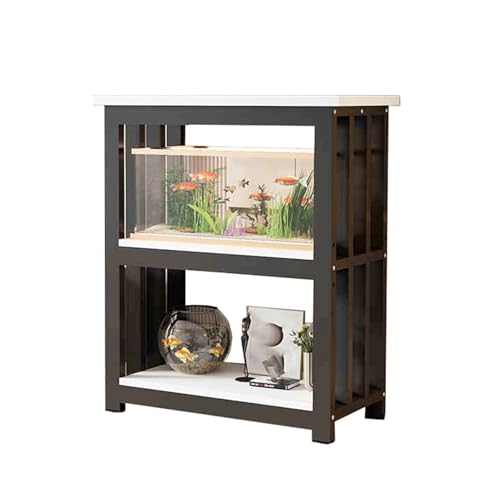 Soporte para acuarios de 5 a 40 galones, Mesa de exhibición para acuarios, Soporte Duradero para Reptiles, Mueble de Oficina para el hogar, gabinete para acuarios de 120 x 50 cm para Varios