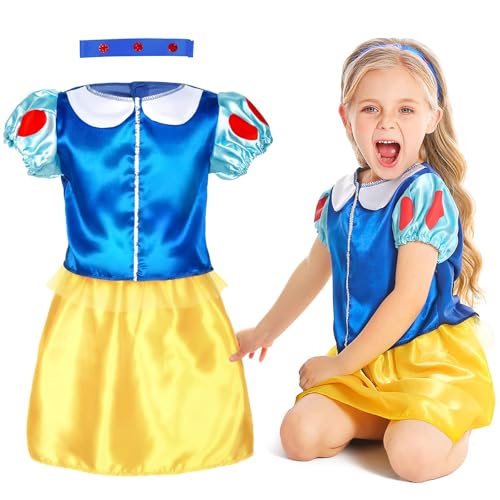 Set de disfraces de princesa para niñas 15 piezas miniatura 4