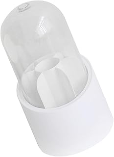 Organizador giratorio para cepillo de polvo, multiusos, color blanco, con gran capacidad, para dormitorio, oficina, etc
