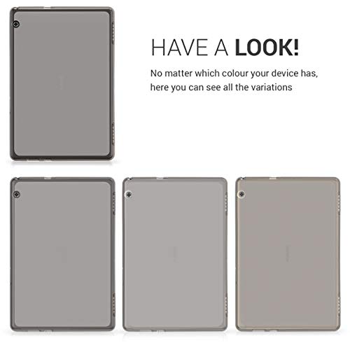 kwmobile-Carcasa-Compatible-con-Huawei-MediaPad-T5-10-Funda-Tablet-de-plastico-TPU-Estuche-en-Negro