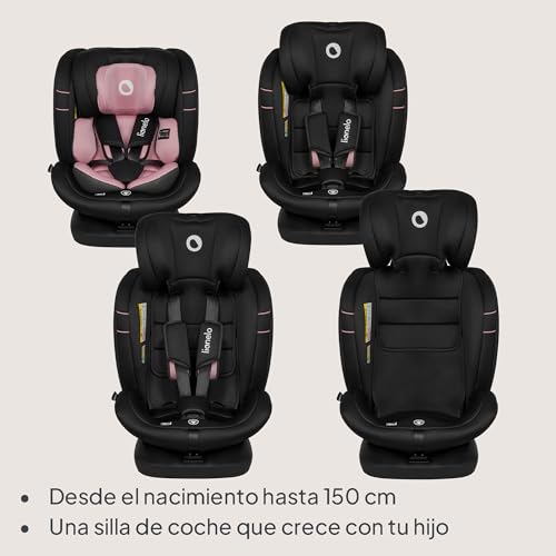 LIONELO Bastiaan i-Size Siège Auto Pivotant à 360° pour les Enfants de 0 à 36 kg et de 40 à 150 cm, Installation Face et Dos à la Route, ISOFIX Sangle TopTether - imagen 3