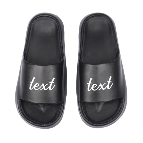 Bnesi Personalized Foam Slipper Custom Home Shoes Customized Party Slides Personalized Sandals for Wedding Beach Spa2