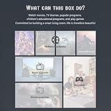 Android TV Box 12.0, Android Boxes 4GB RAM 32GB ROM Quad-Core Cortex-A53 CPU WiFi6 Bluetooth 5.0 HDMI 2.0 LAN Ethernet 3D 6K HD H.265 Dual WiFi Smart TV Box - Image 9