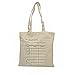 Universal Zone Library Card Tote. Card Holder With Day Due Stamps. Book Bag