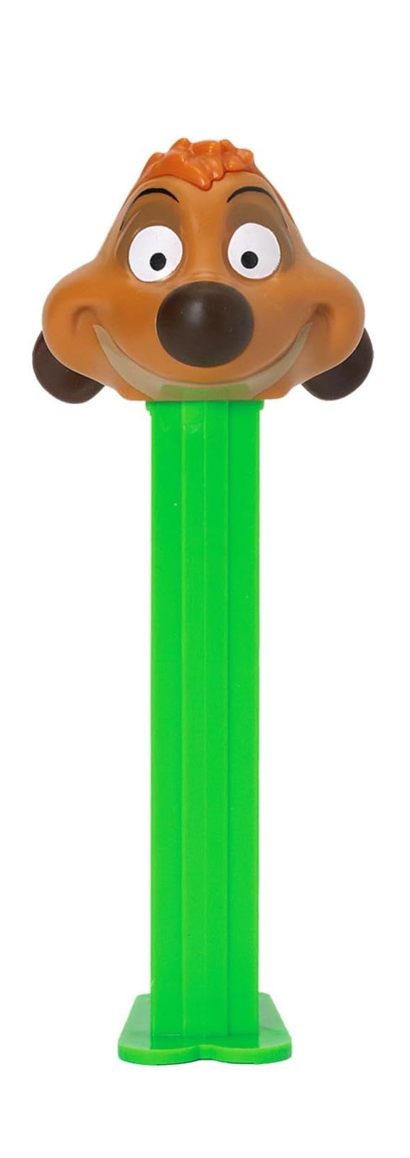 PEZ Lion King Dispenser - Timon PEZ Candy Dispenser - Lion King 30th Anniversary Edition - Lion King PEZ Party Favor With 2 PEZ Candy Refills - Lion