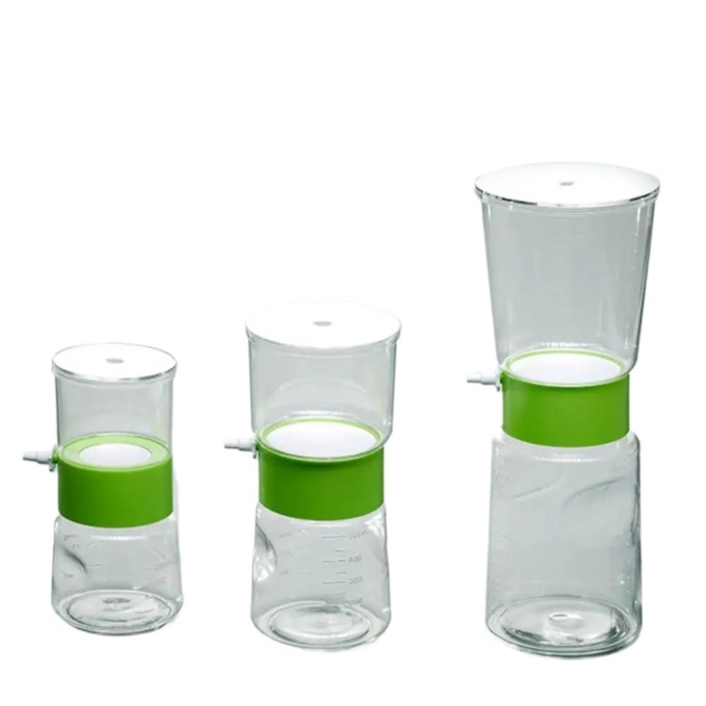 Sterylny filtr próżniowy 12 sztuk sterylnej filtracji próżniowej do butelek z membraną PES 0,22/0,45 μm, lejek 250 ml, odbiornik 250 ml (250 ml 0,45um 12 szt.)