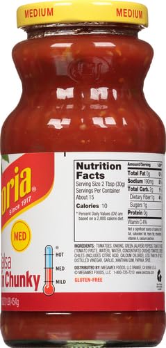 Salsa La Victoria Thick And Chunky, Medium, 16 Oz miniatura 6