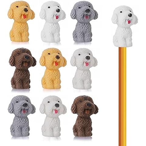 Cobee Cute Dog Pencil Erasers Set Cover