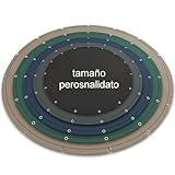 Epic Tube – Lona Redonda a Medida con Ojales de Acero Inoxidable para terrazas o Vallas; protección Visual y contra el Viento, Impermeable y Resistente a Rayos UV