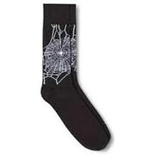 Mossimo Supply Co. Mens Stretch Crew Socks, Spiderweb Novelty Socks