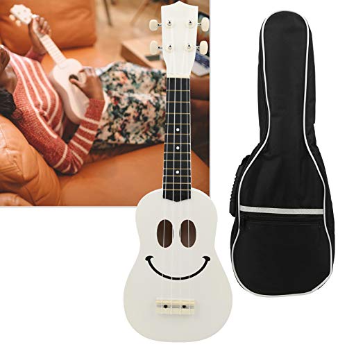 Ukulélé pour débutants 4 cordes 21 pouces Smiley pour débutants Chiffon de nettoyage Instrument Ukulélé - Les Beatles, Paul McCartney, John Lennon, RIngo Starr, George Harrison Ukulélé pour débutants 4 cordes 21 pouces Smiley pour débutants Chiffon de nettoyage Instrument Ukulélé – Image 7