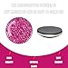 Shiny Glitter Mixed Strong Glass Refrigerator Magnets,12Pcs Magnets for Fridge,Funny Fridge Magnet Shape,Cute Small Tiny Magnet for Kitchen Whiteboard Door Decorative (Colored Refrigerator Stickers)