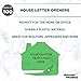 Custom House Letter Openers Set of 100, Personalized Bulk Pack - Perfect for Home or Office - TGreen