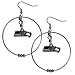 NFL Seattle Seahawks Hoop Earrings, 2-Inch