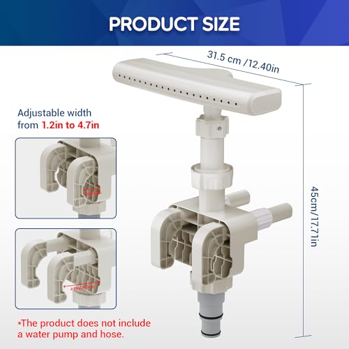 Upgraded Pool Fountain for Above Ground Pools, Pool Sprinkler
