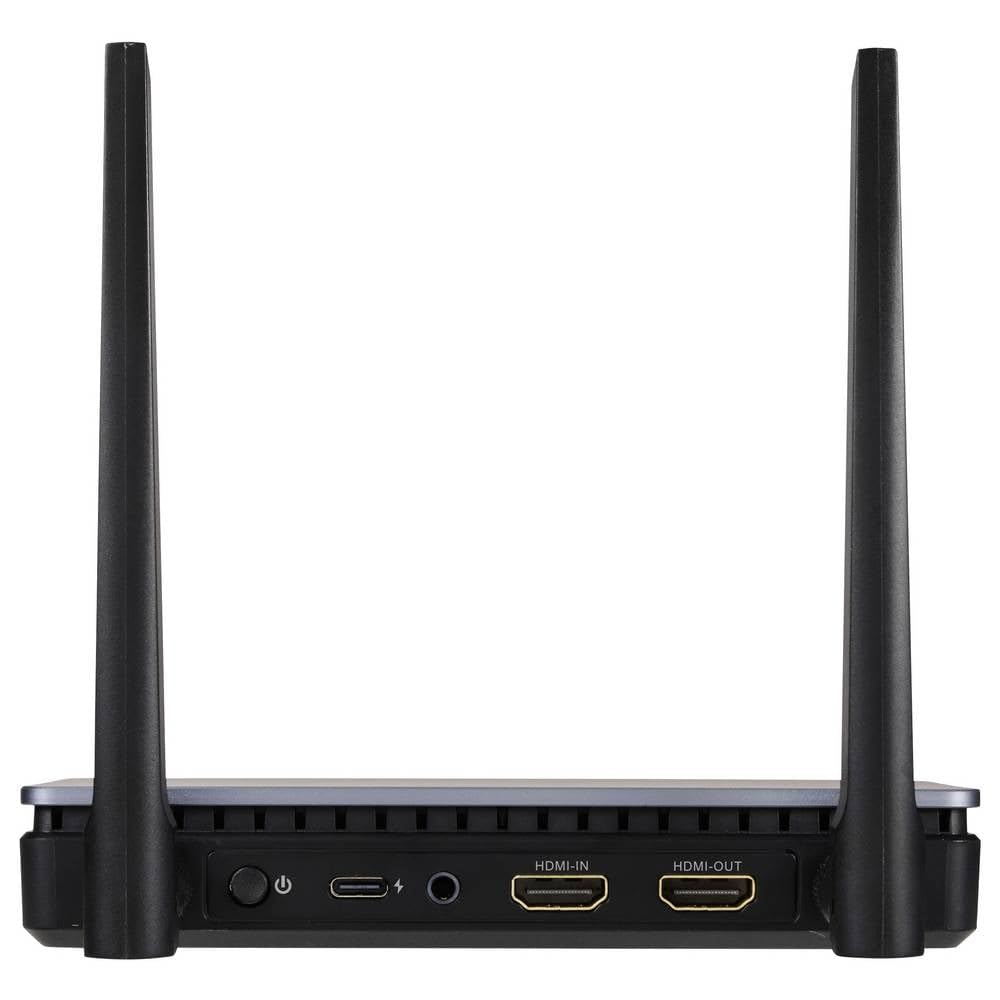 SpeaKa Professional SP-TR-500 Drahtloses Full HD Präsentationssystem 30 m 5 GHz, 2.4 GHz 1920 x 1080 Pixel Sichere Funk