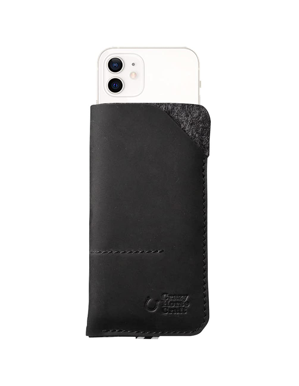 Amazon.co.jp: Crazy Horse Craft スマホケース スリーブ (iPhone 14