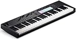 Novation Launchkey 61 [MK4] — clavier maître MIDI USB de 61 touches semi-lestées avec intégration aux STAN. Mode Chord, mode Scale, 8 pads rythmiques et arpégiateur. Bundle de logiciels fourni.
