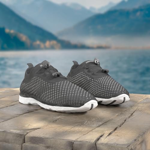 Image of Women's Quick Drying Aqua Water Shoes,3-Second Drainage & All-Terrain for Swimming,Hiking,Yoga