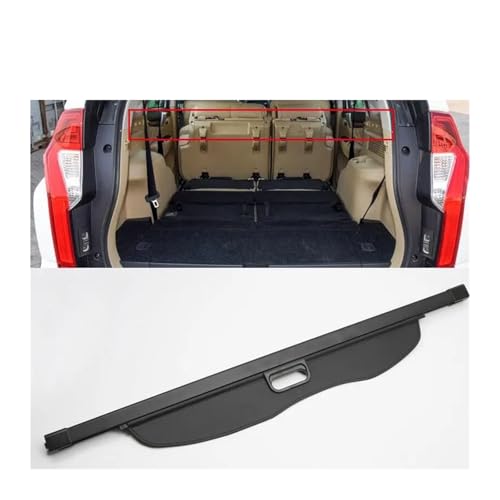 Cubierta retráctil con aislamiento visual para maletero de Mitsubishi Pajero Sport 6