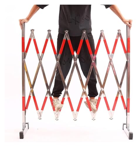 Barrière de sécurité mobile métallique 1x2m pour stopper les accès interdits