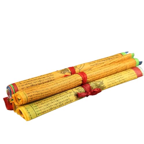 Bandiere Di Preghiera Tibetana - Banner Bandiera Zen Buddista 20 Pezzi, 25x15 Cm Decorazione Spirituale | Bandiere Di Preghiera Tradizionali Per Il Balcone Giardino Area Esterna, Interni