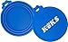 KEKS Pet Can Covers Blue - 2 Pack - BPA Free, Food Grade Silicone Covers - Multisize Pet Food Storage Covers - One Size Fits All Standard Dog Food Cans and Cat Food Cans - Dog Can Lids