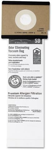 Electrolux Eureka Sanitaire Vacuum Bags,White