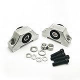 1. Los soportes de torsión están mecanizados con CNC de precisión a partir de aluminio billet 6061-T6 para aeronaves y vienen con inserciones de buje de poliuretano resistente al desgaste de alta densidad, con manguitos de aluminio billet.