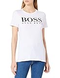 Hochwertige Verarbeitung BOSS Damen C_Elogo1 T-Shirt, White100, XS