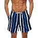 Pantaloncini Verde Militare Pantaloncini Casual Tether Pantaloncini Larghi con Tasca Stampata Pantaloncini da Uomo Estivi da Uomo Costume Terme