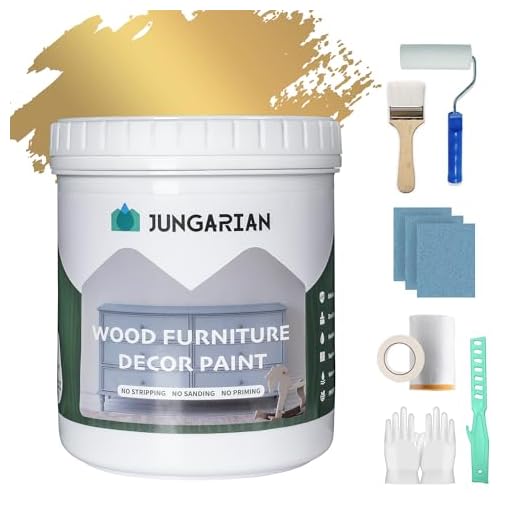 Water-Based Furniture Paint with Tools