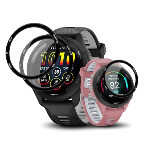 �y3���Z�b�g�z�Ή� GARMIN Forerunner 265 / Forerunner 265 Music �t�B���� �K�[�~�� Forerunner 265 / �K�[�~�� Forerunner 265 Music �p �ی�t�B���� �J�o�[ �P�[�X �L�Y�C