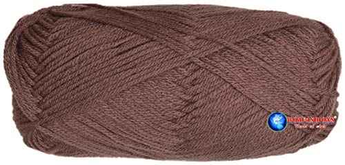Image of Pastel Color Acrylic Hand Knitting Yarn (Sangria) (200gms)