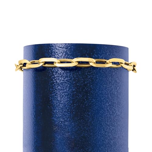 Ross-Simons Italian 14kt Yellow Gold Paper Clip Link Bracelet3