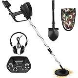 Nauerz Detector de Metales, Metal Detectors, Detector de Metais à Prova Dágua, Detector de Metais com Tela, Detector de Metal e Ouro, Kit de Detectores de Metal, Detector de Ouro de 2 Modos