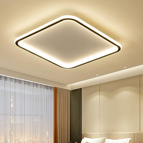 Plafonnier Rond à LED de 40 cm Luminaire Réglable Tricolore Salon